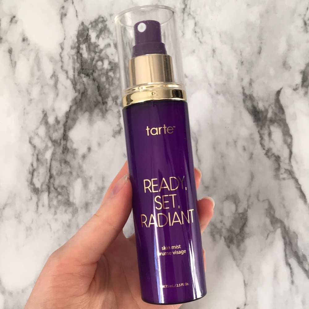 Tarte ready set radiant skin mist setting spray